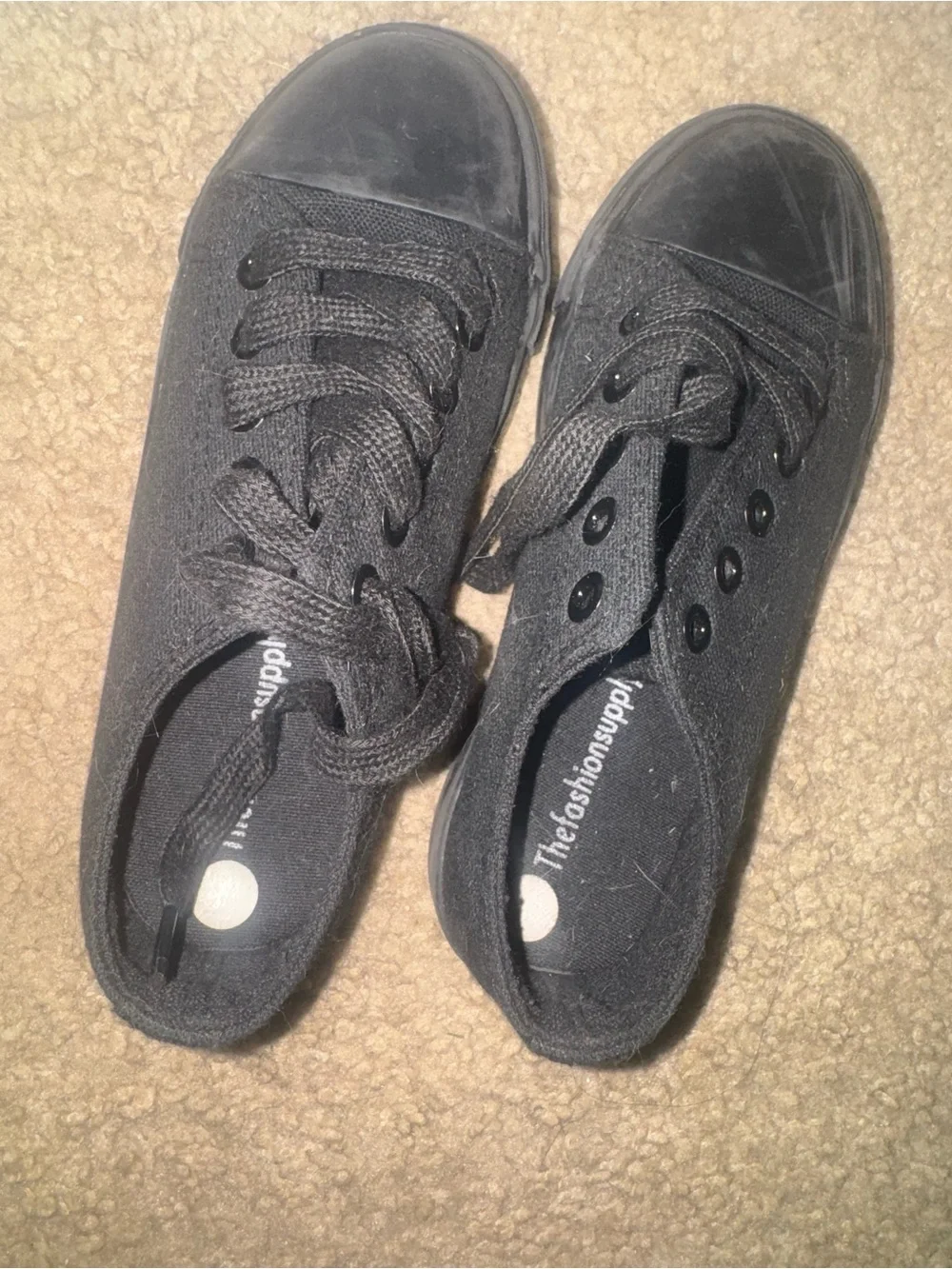 Skechers kids Black Athletic Comfort Strap sneakers plus a second pair free